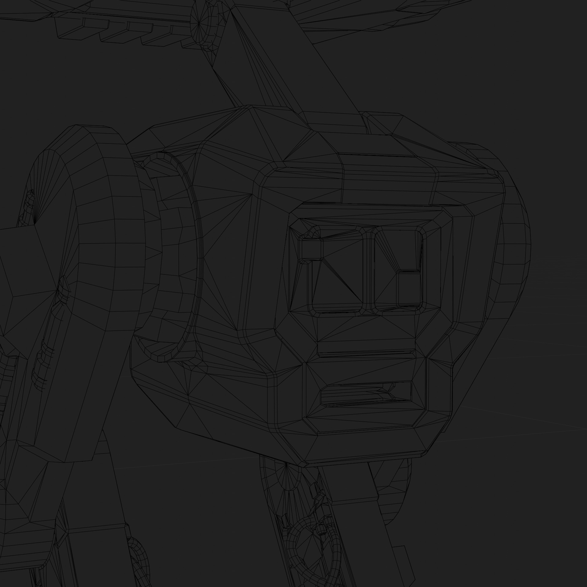 BD 1 Jedi Survivor 3D Model Rigged PBR Blender FBX OBJ Low-poly 3D model_17