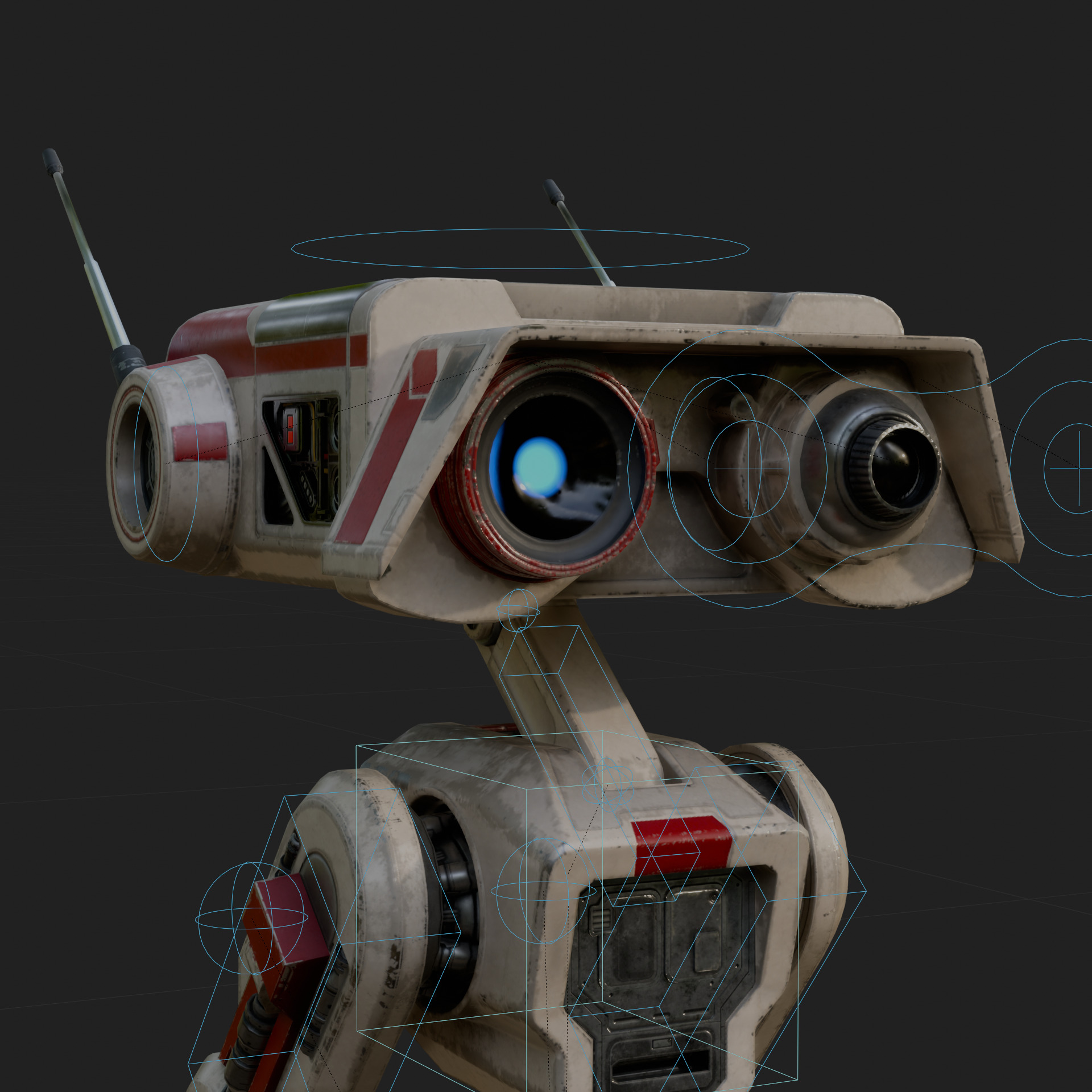 BD 1 Jedi Survivor 3D Model Rigged PBR Blender FBX OBJ Low-poly 3D model_2