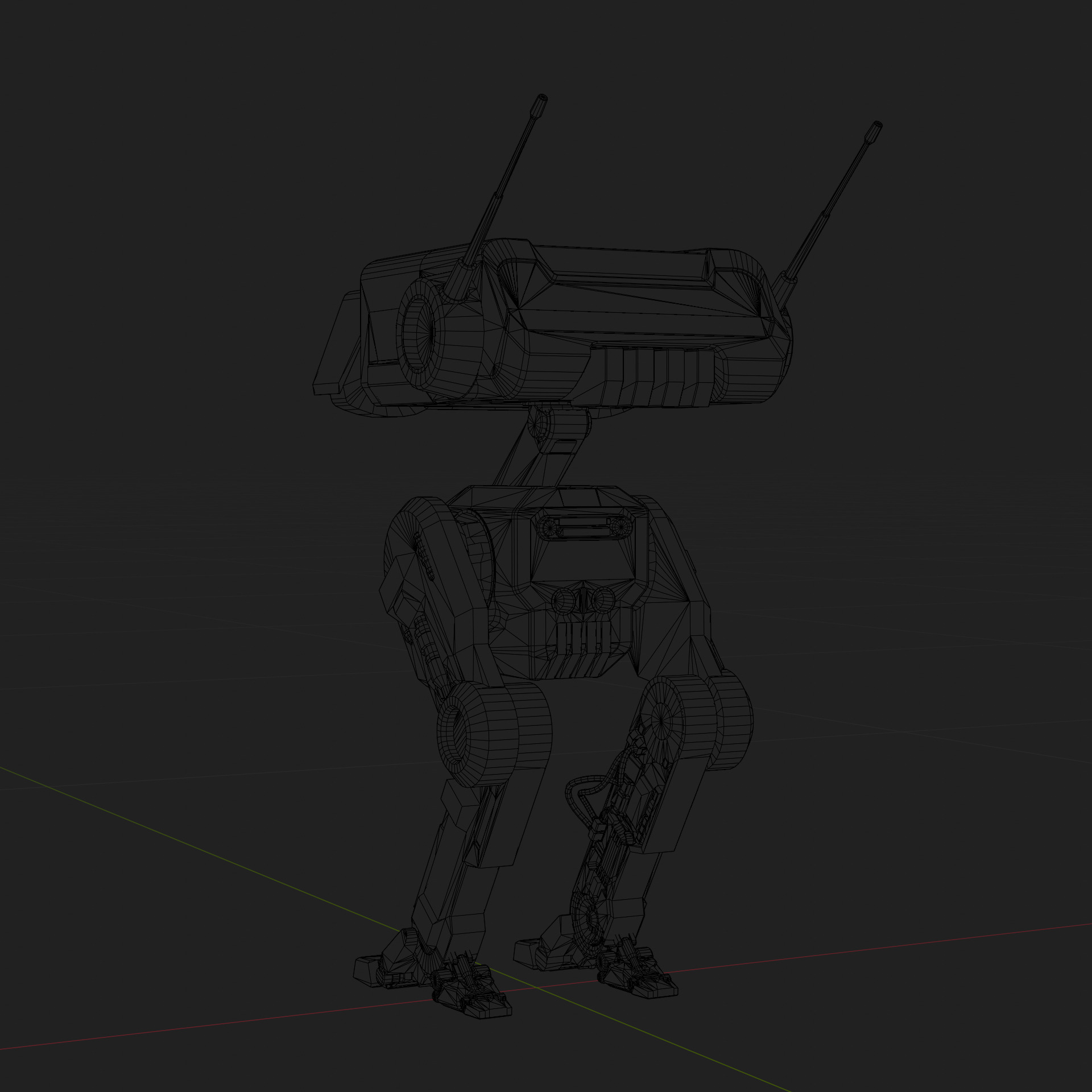 BD 1 Jedi Survivor 3D Model Rigged PBR Blender FBX OBJ Low-poly 3D model_15