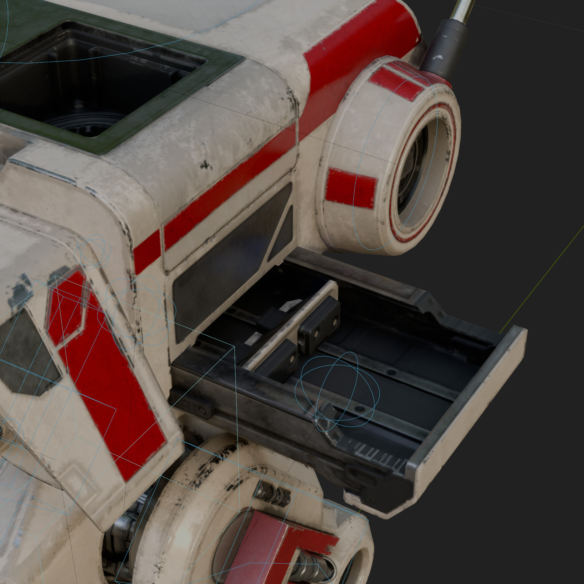 BD 1 Jedi Survivor 3D Model Rigged PBR Blender FBX OBJ Low-poly 3D model_6