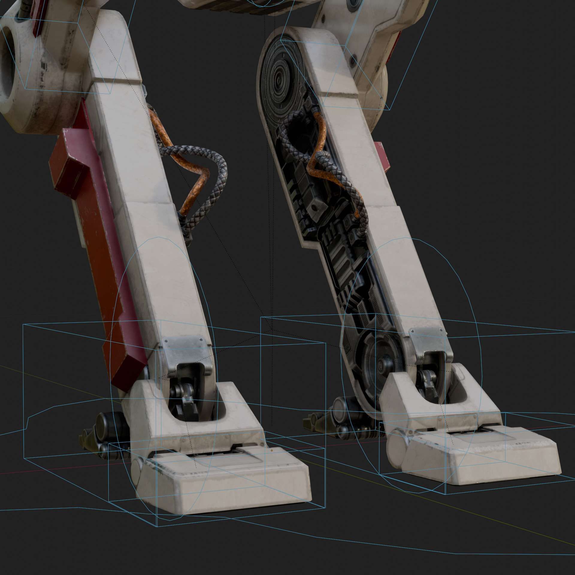 BD 1 Jedi Survivor 3D Model Rigged PBR Blender FBX OBJ Low-poly 3D model_4