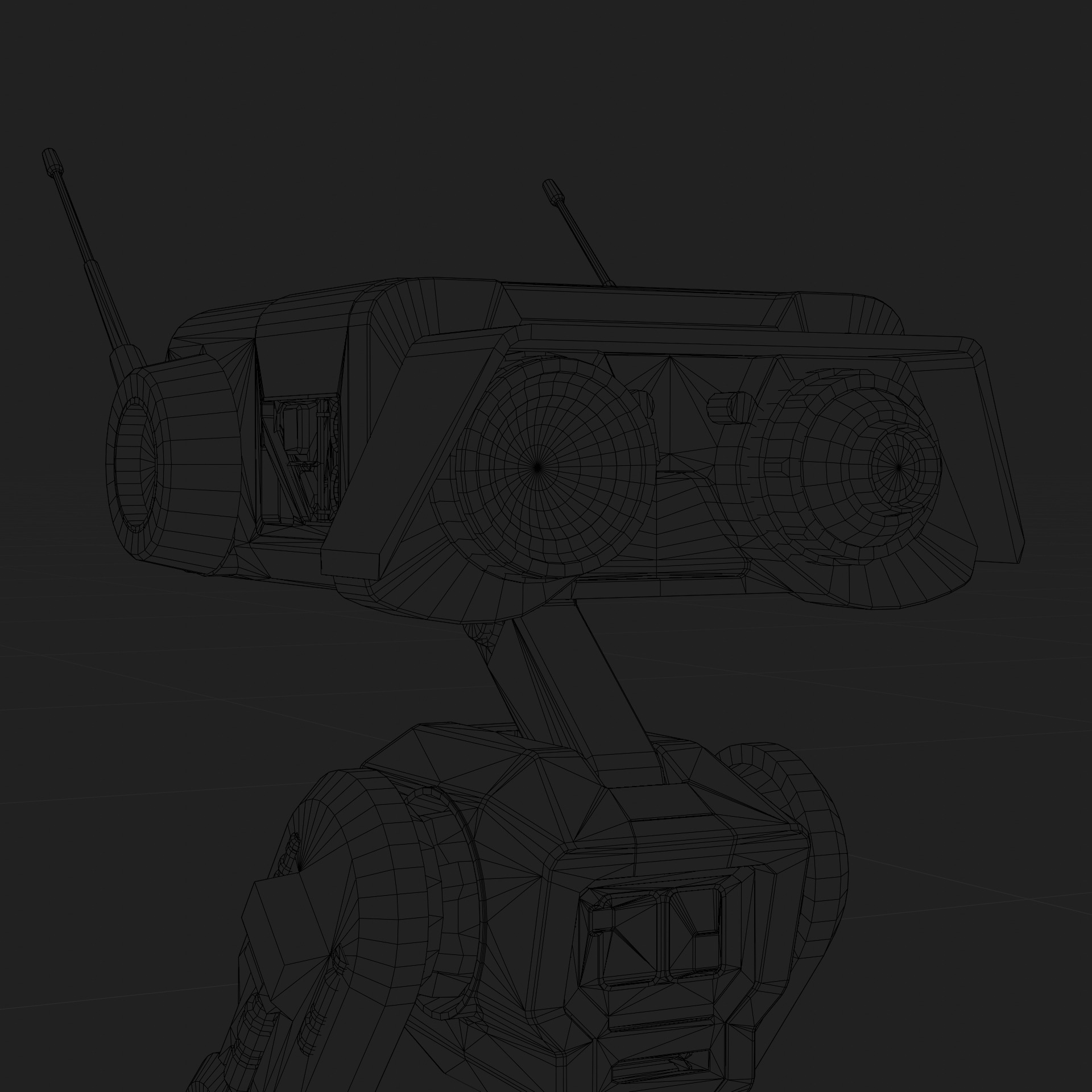 BD 1 Jedi Survivor 3D Model Rigged PBR Blender FBX OBJ Low-poly 3D model_16