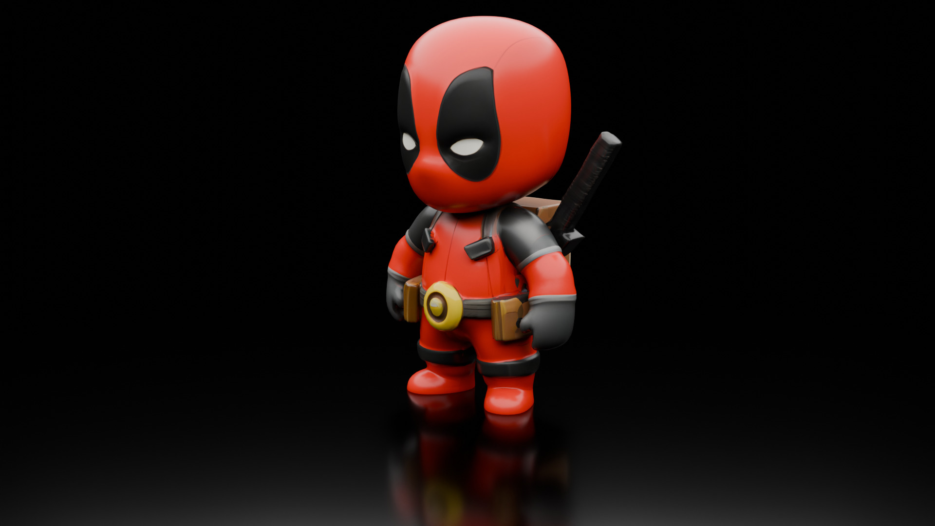 Crimson Crusader 3D print model_3