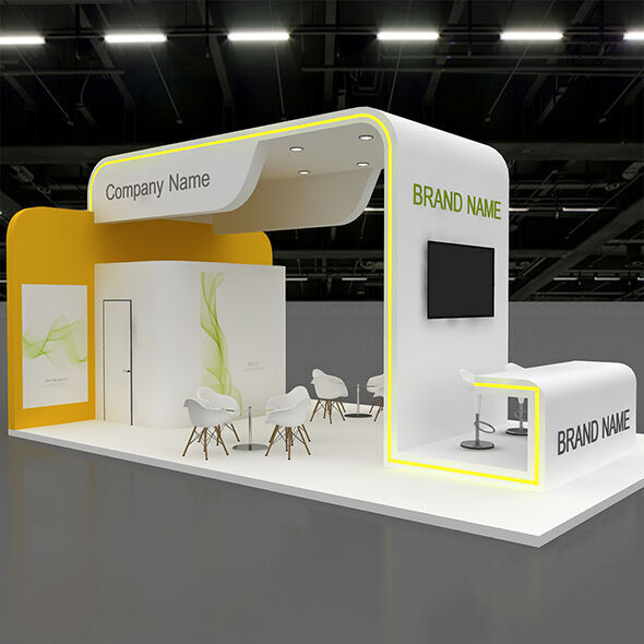 3D Exhibition 3D model_5