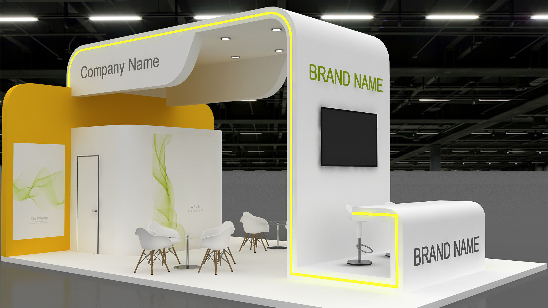 3D Exhibition 3D model_1