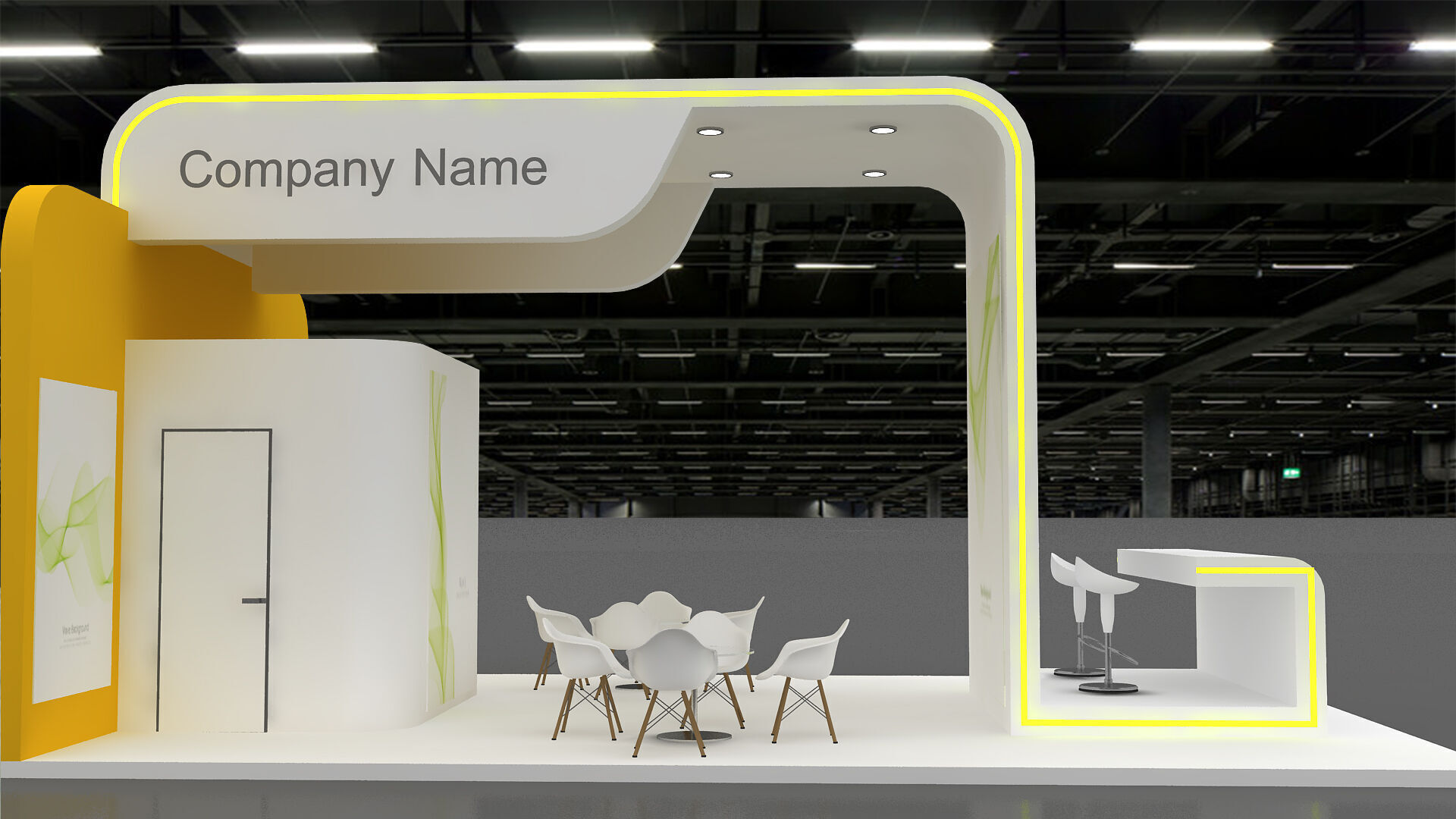 3D Exhibition 3D model_2