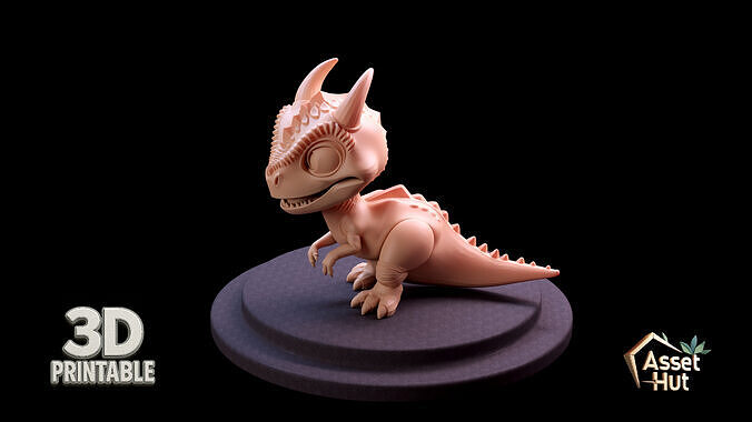 Baby Dinosaur 3D print model