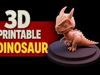 Baby Dinosaur 3D print model_1