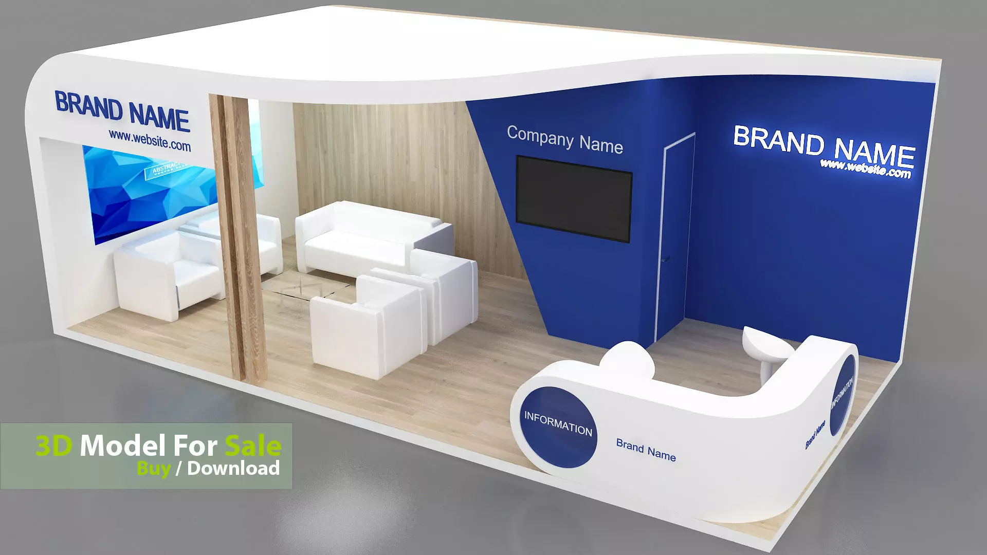 Exhibition 3D 3D model_0