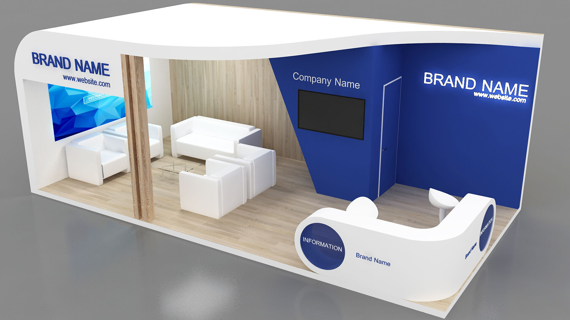 Exhibition 3D 3D model_6