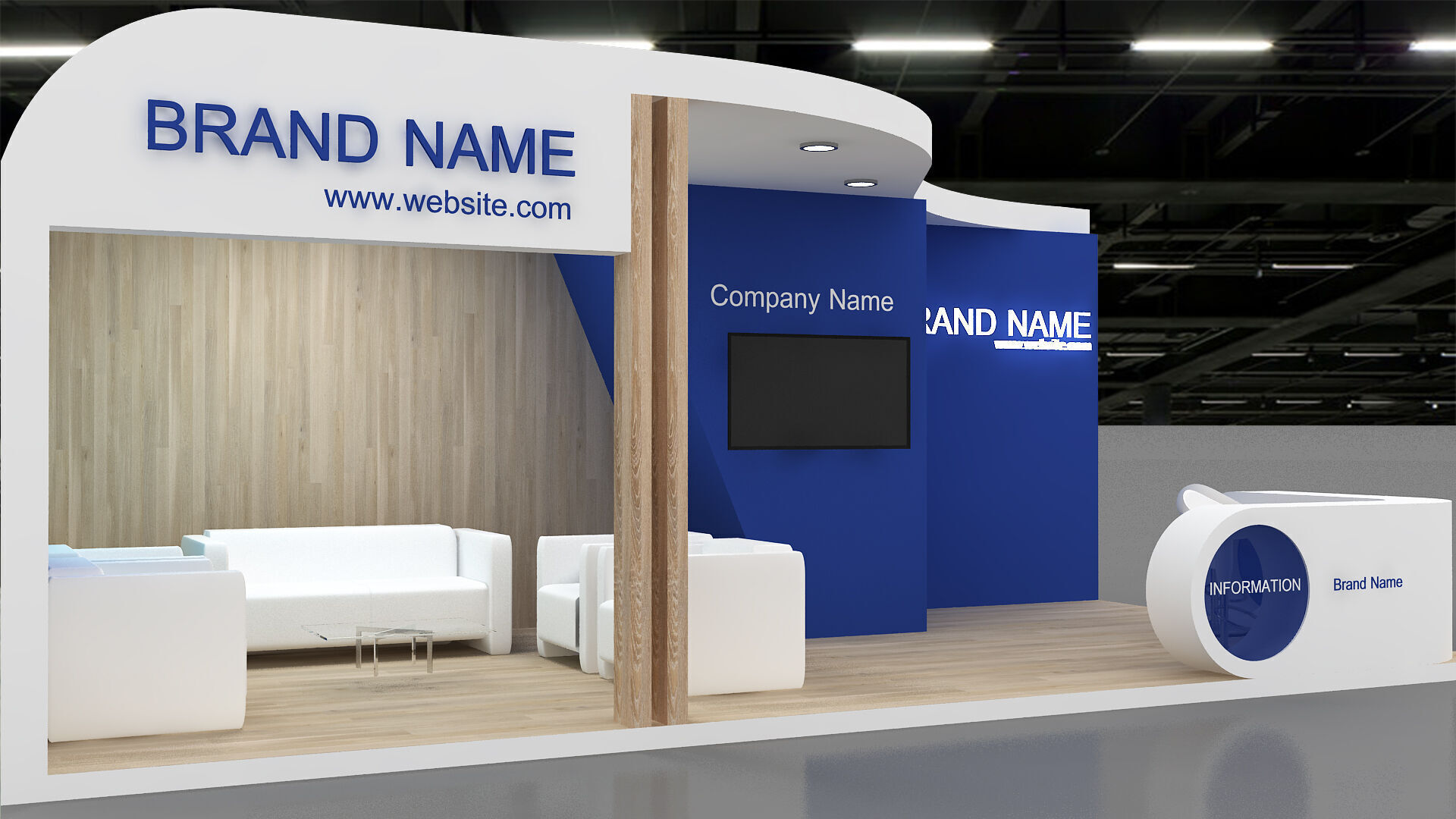 Exhibition 3D 3D model_5