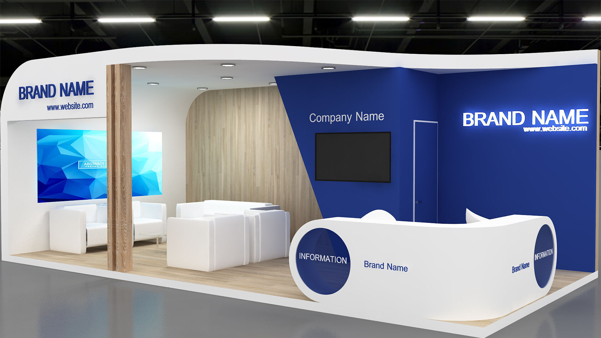 Exhibition 3D 3D model_2