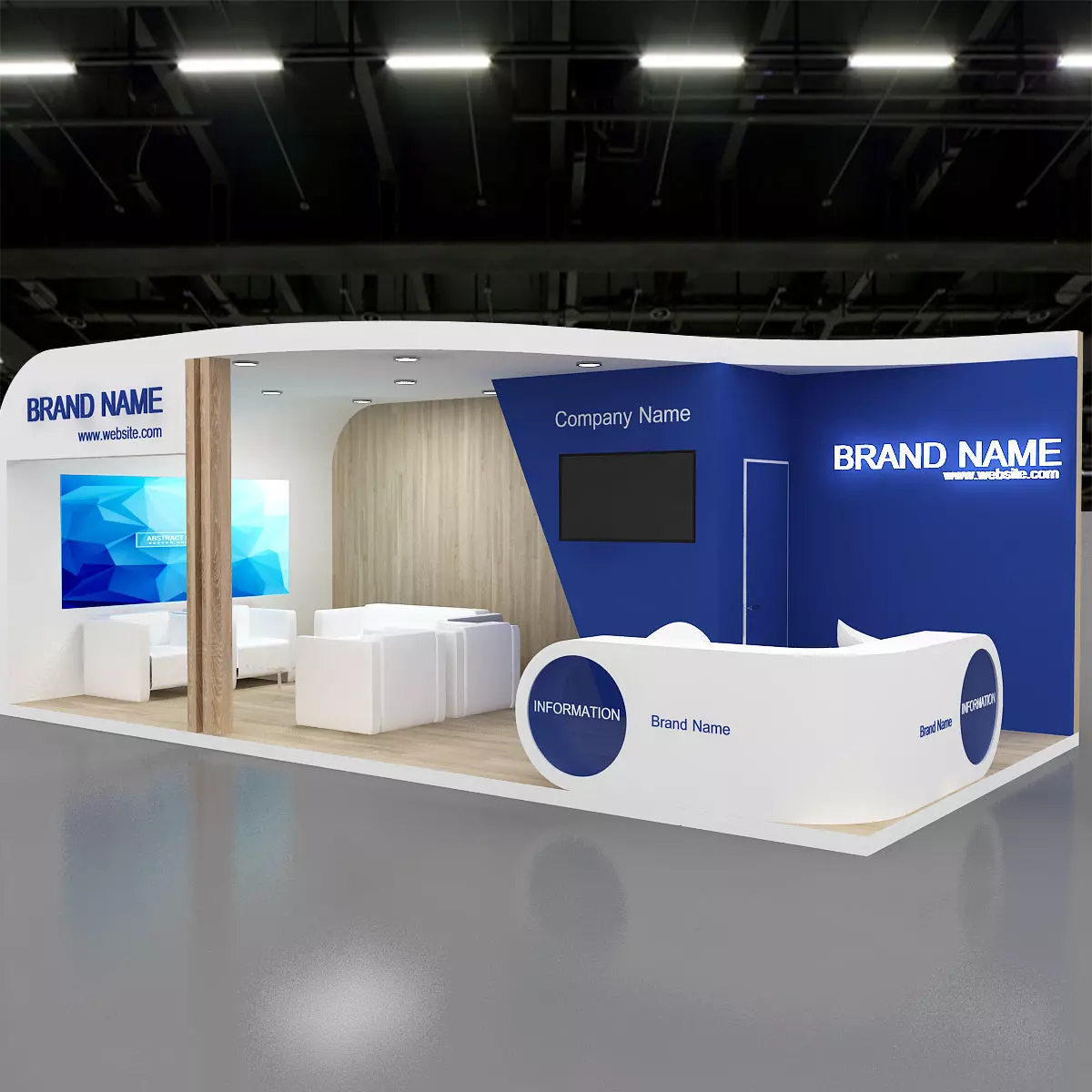 Exhibition 3D 3D model_1