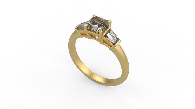 Women Solitaire 6901 3D print model