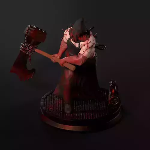 Verdugo Majini Resident evil 5 STL listo para imprimir