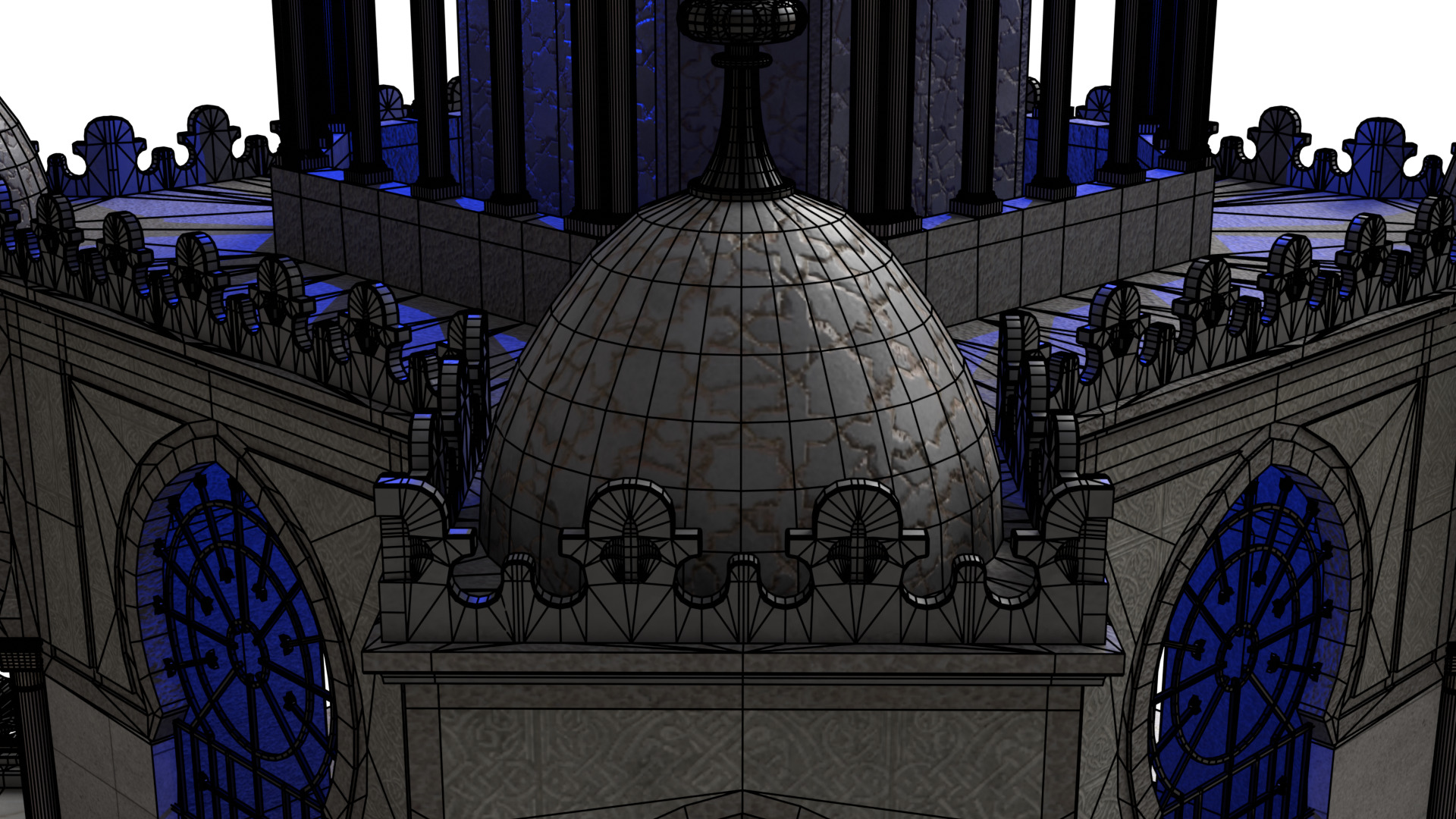 Clock Tower 3D model_13