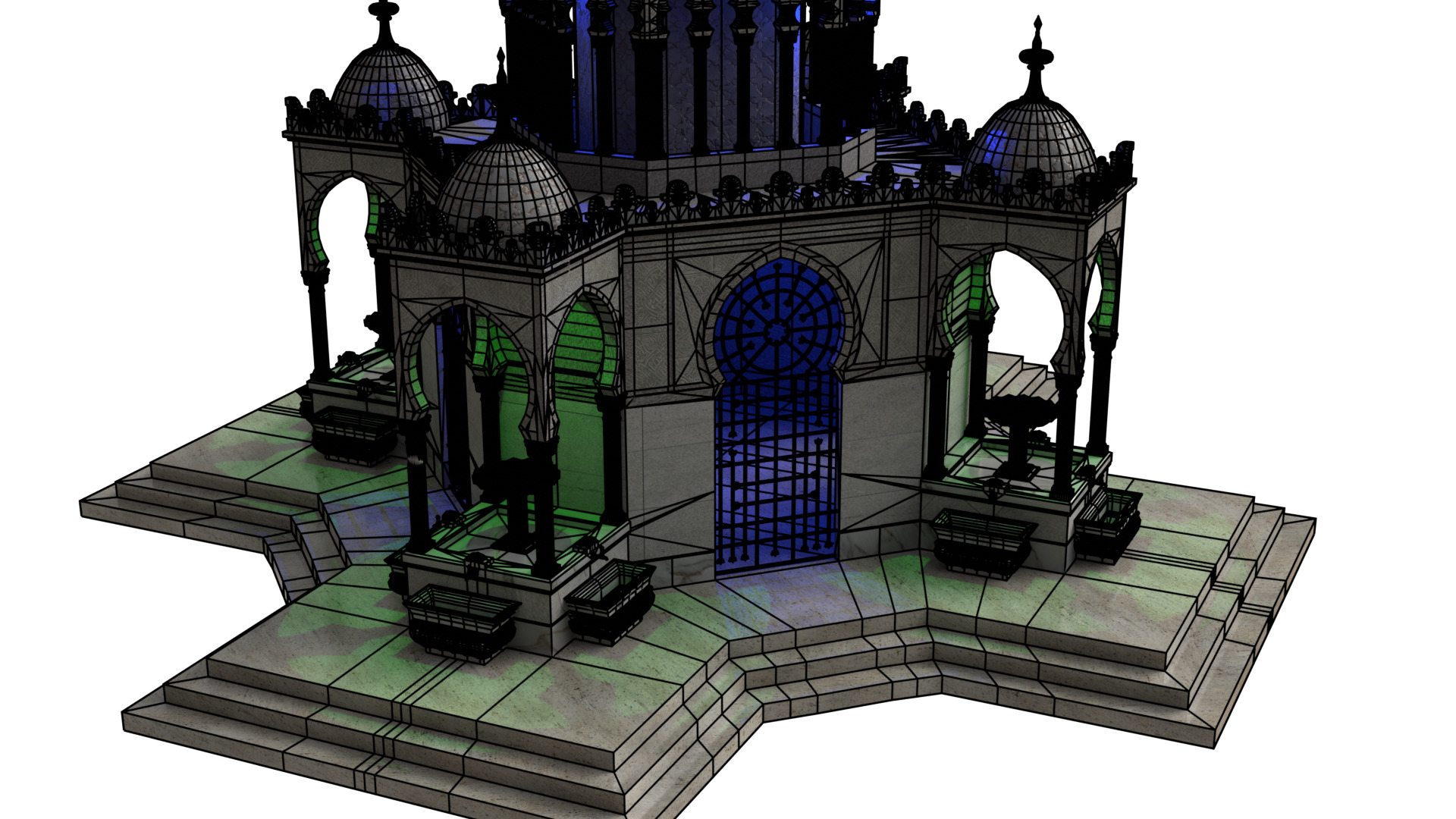 Clock Tower 3D model_11