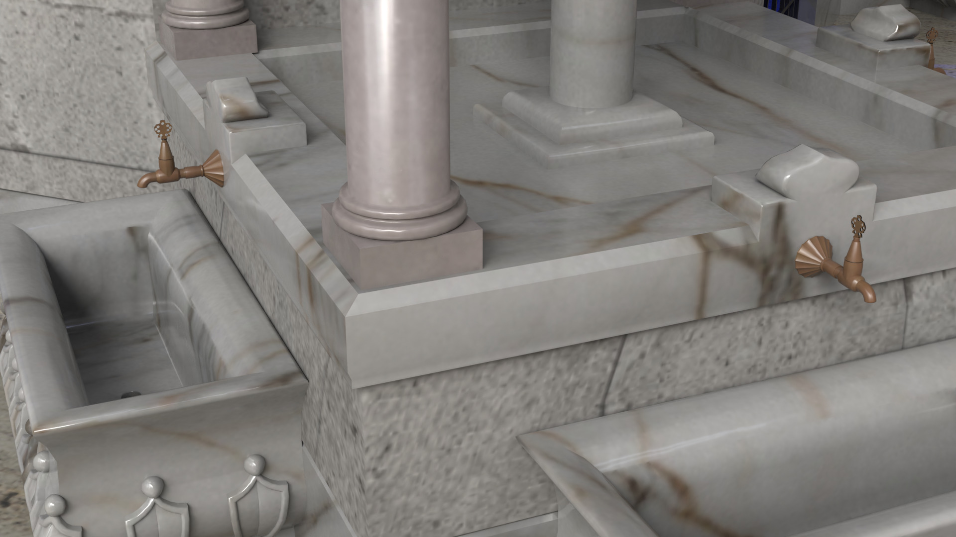 Clock Tower 3D model_8