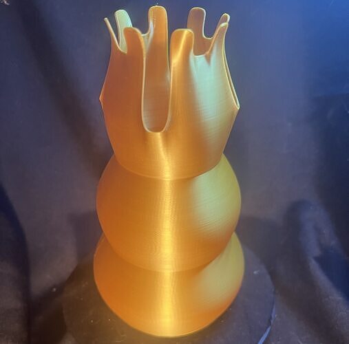 Chess King Shaped Vase 3D print model
