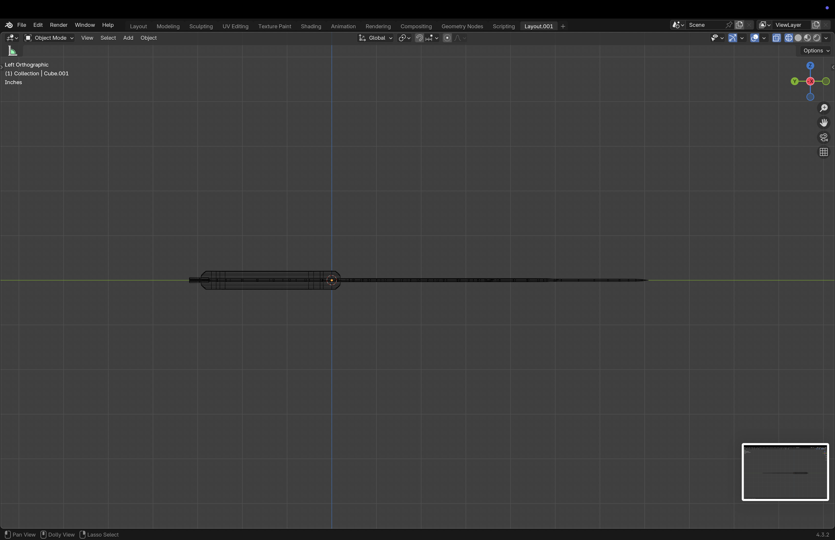 Persian Khanjar Low-poly 3D model_9