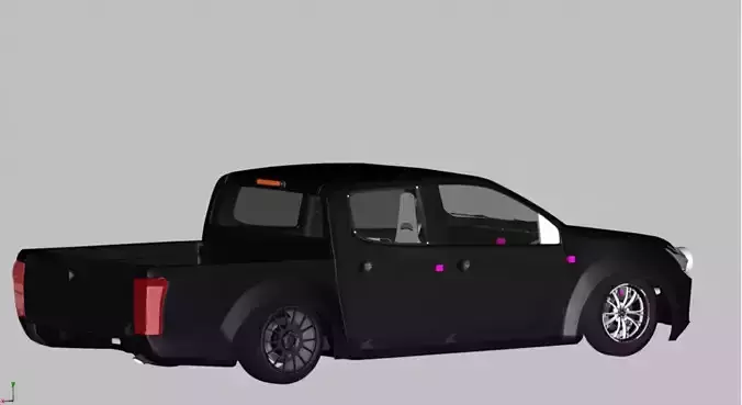 Dmax 2018 drag cars 3D print model