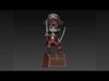Pirate Chibi 3D print model_1