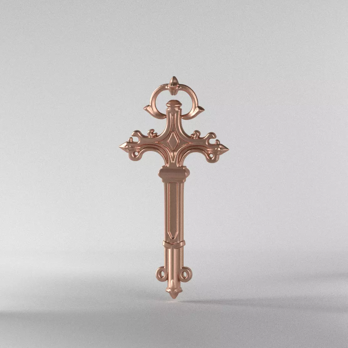 A Key 3D print model