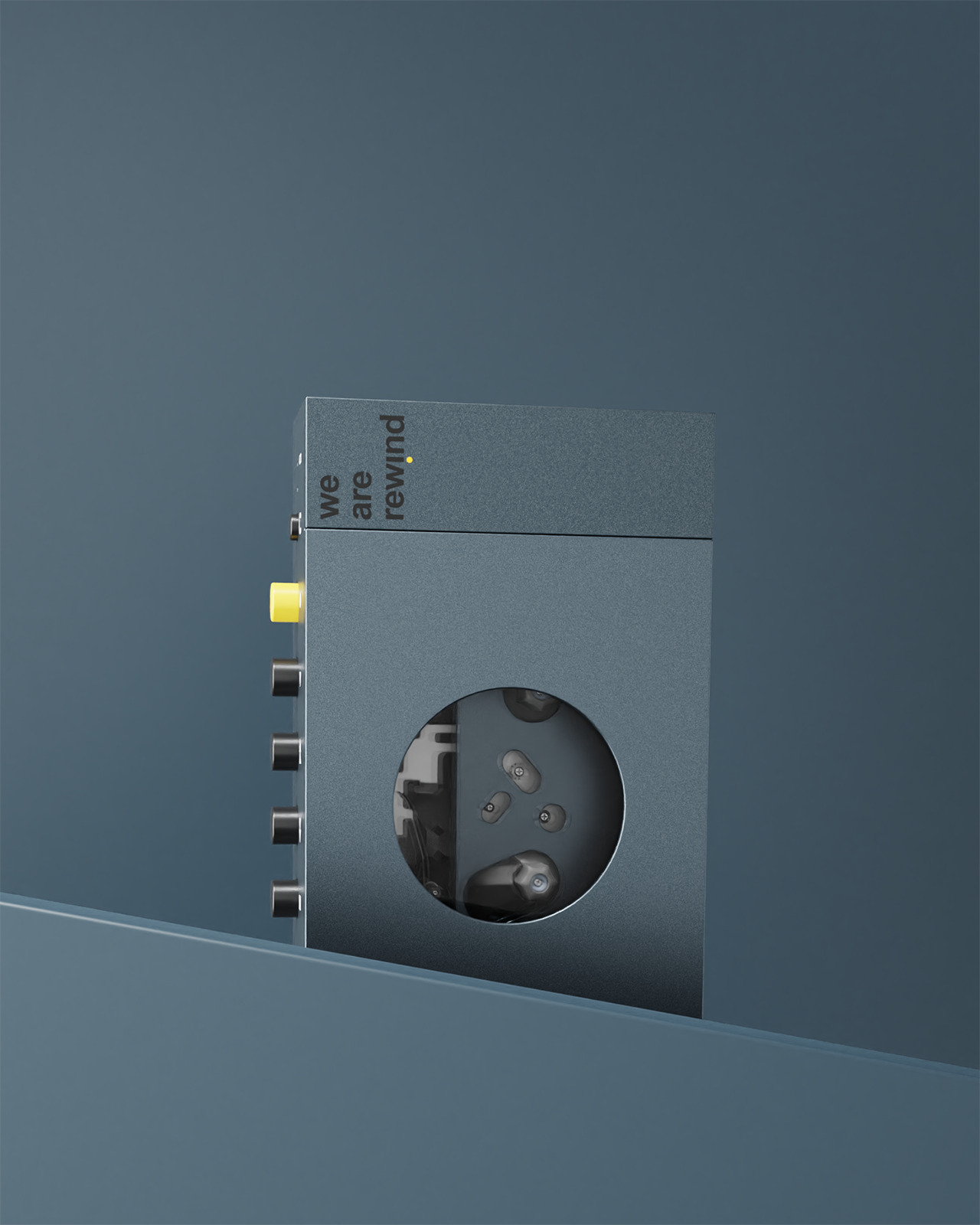 We Are Rewind Modern Cassette Player Free 3D model_7