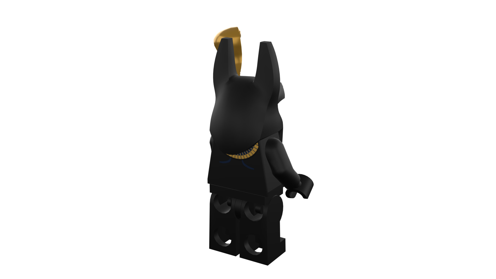 3D print minifigure - INUBIS-god of the underworld 3D print model_23