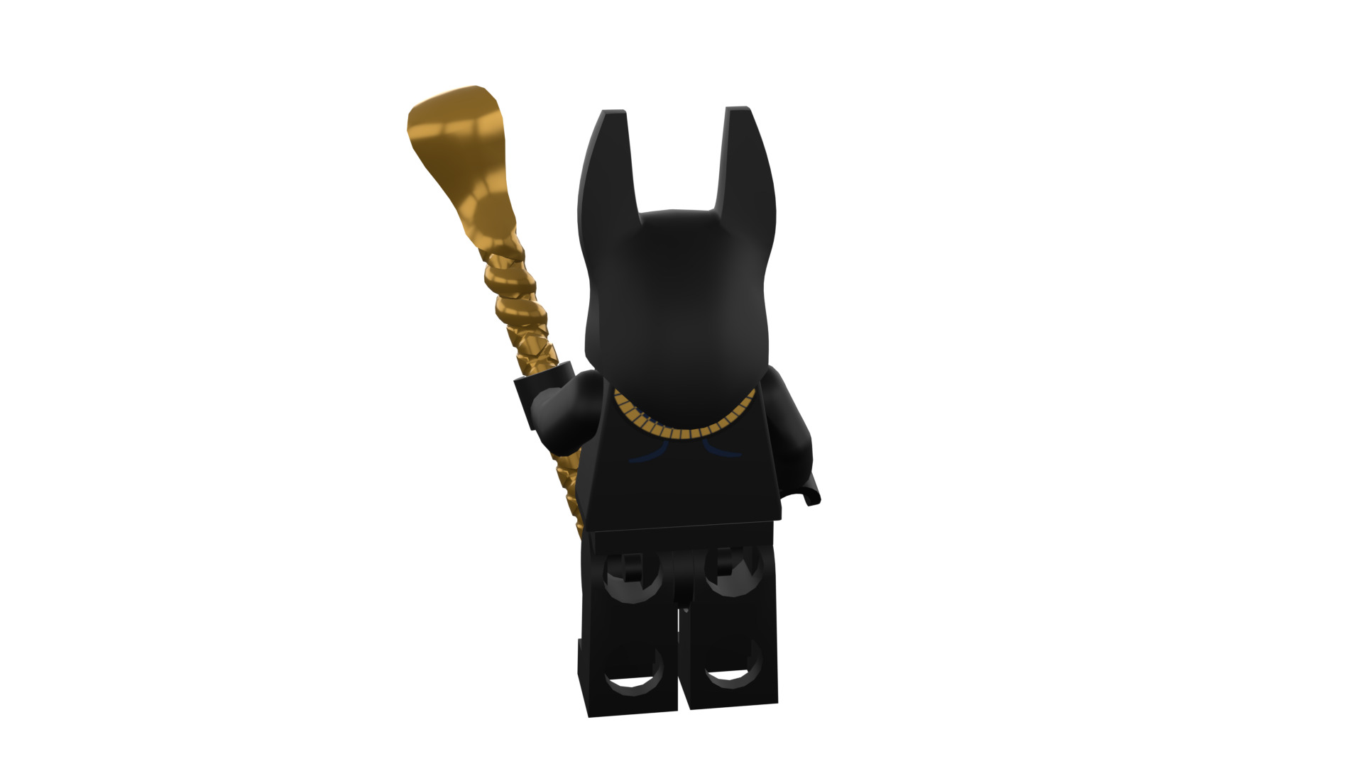 3D print minifigure - INUBIS-god of the underworld 3D print model_28