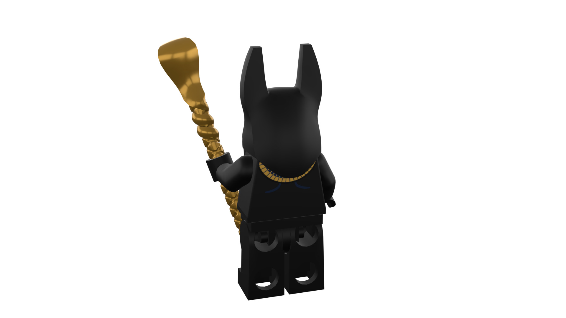 3D print minifigure - INUBIS-god of the underworld 3D print model_29