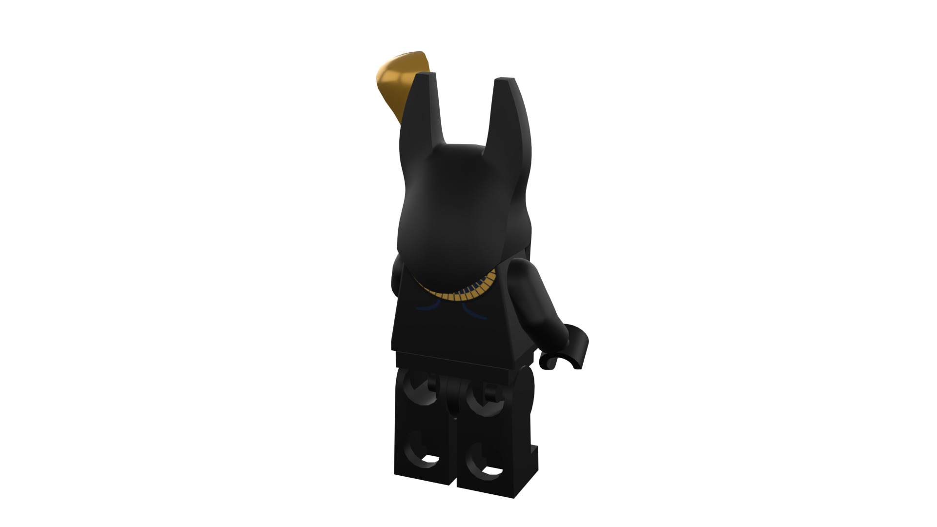 3D print minifigure - INUBIS-god of the underworld 3D print model_24