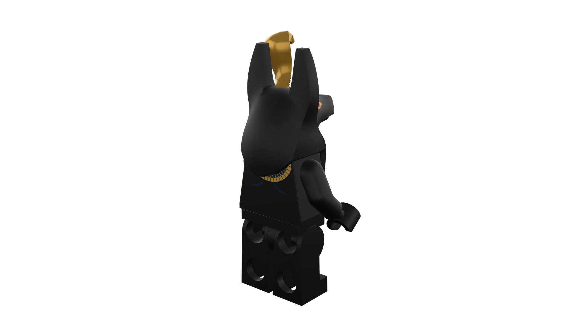 3D print minifigure - INUBIS-god of the underworld 3D print model_22