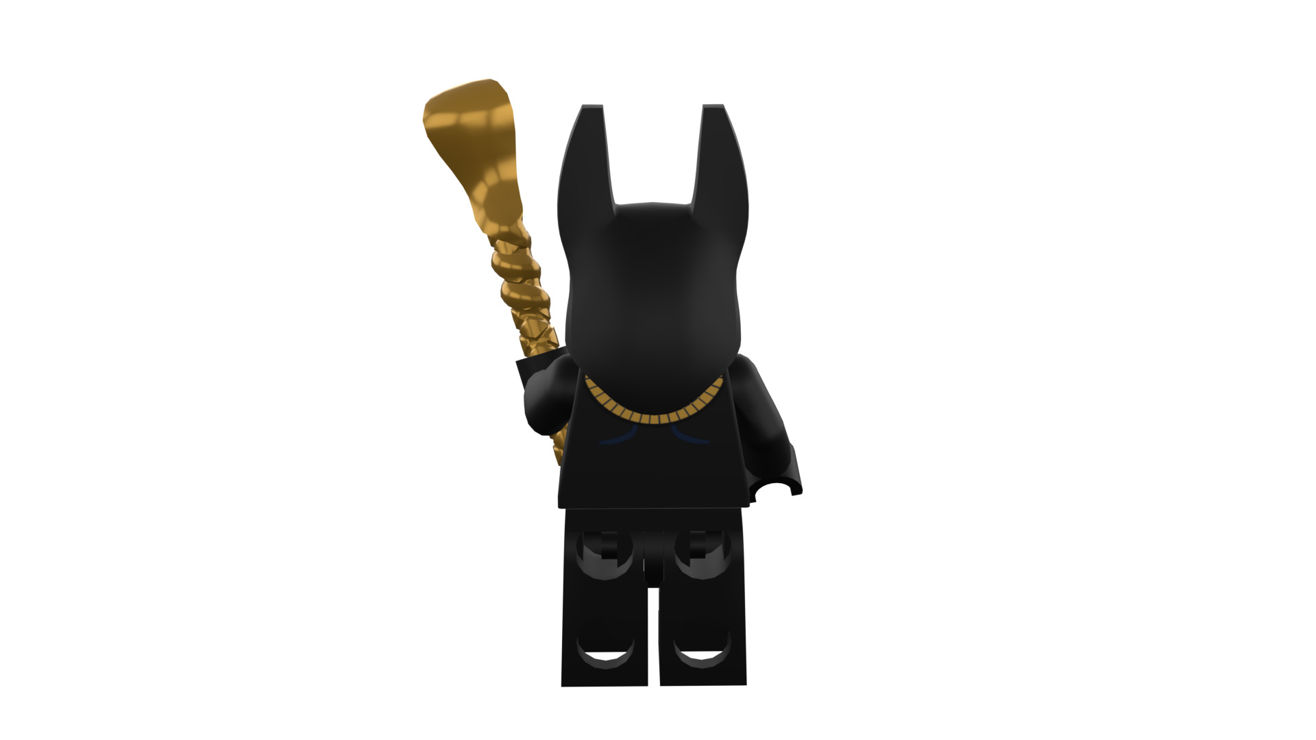 3D print minifigure - INUBIS-god of the underworld 3D print model_27