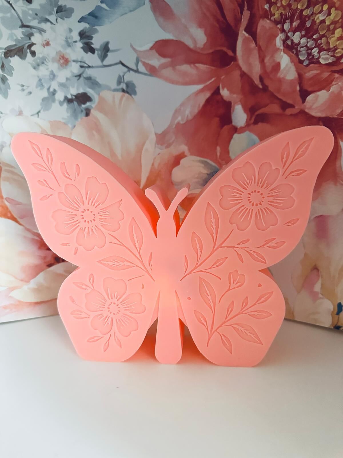 3D Butterfly LED Candle Light 3D print model_1