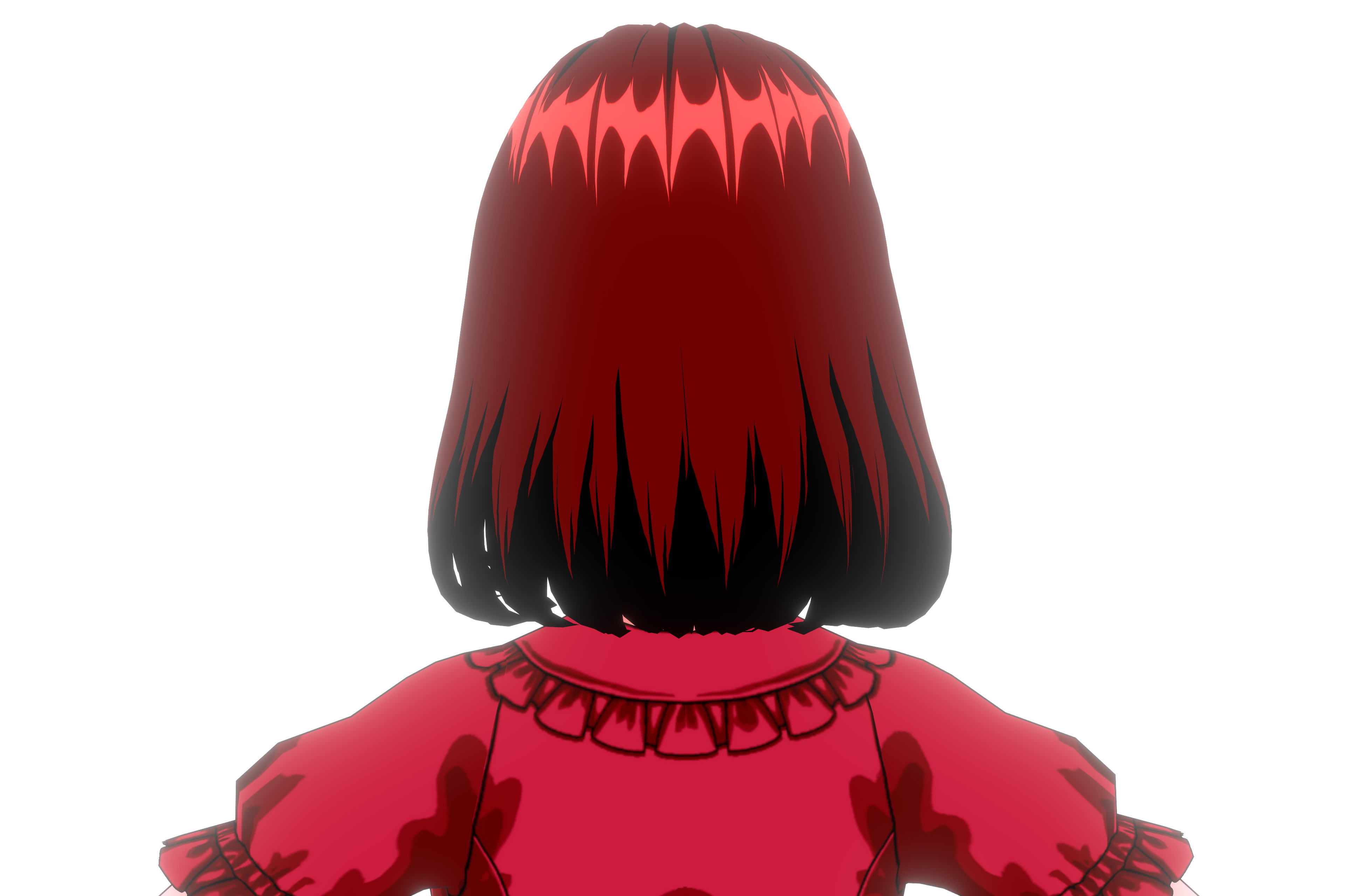 Anime Girl VRM Model 01 Kyoko 3D model_4