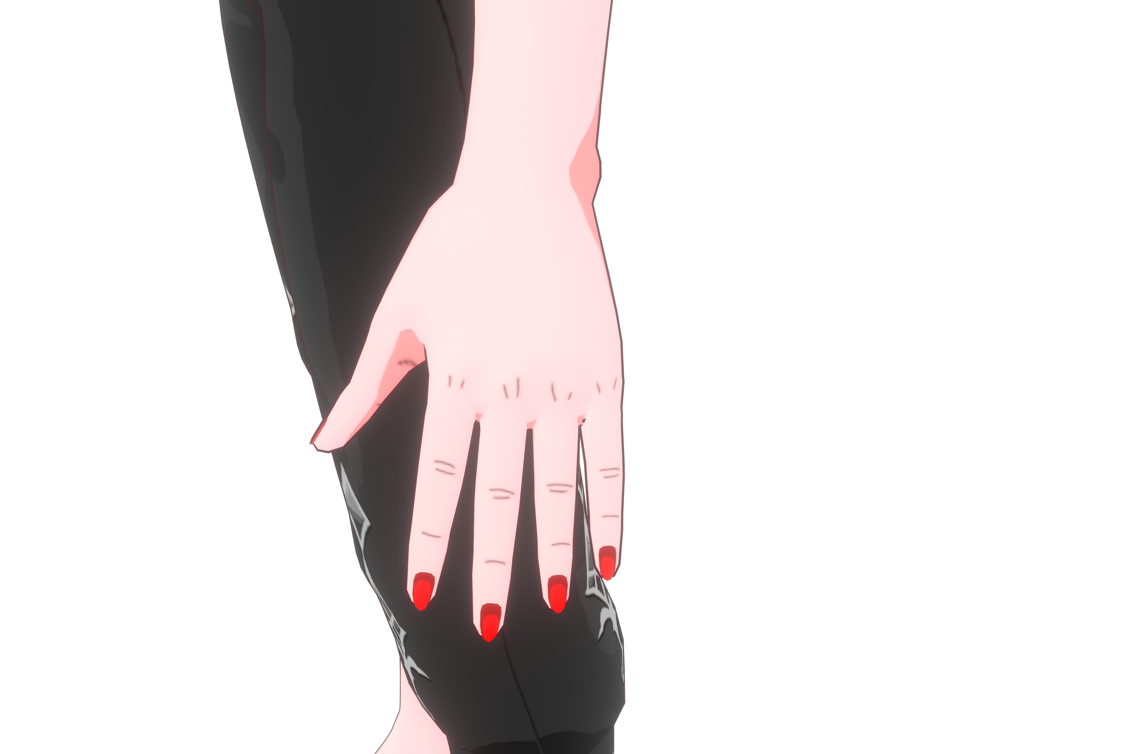 Anime Girl VRM Model 01 Kyoko 3D model_16