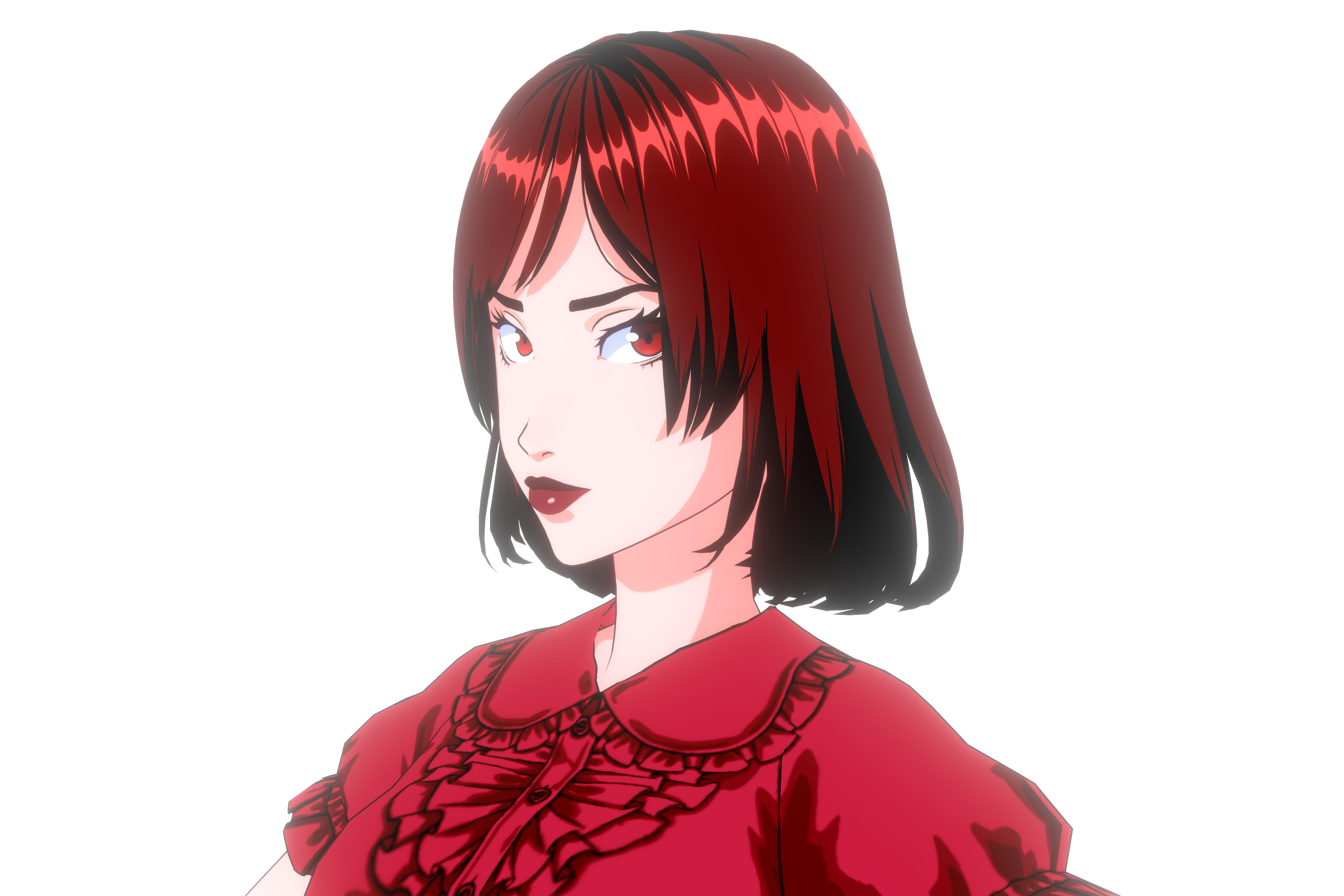 Anime Girl VRM Model 01 Kyoko 3D model_2