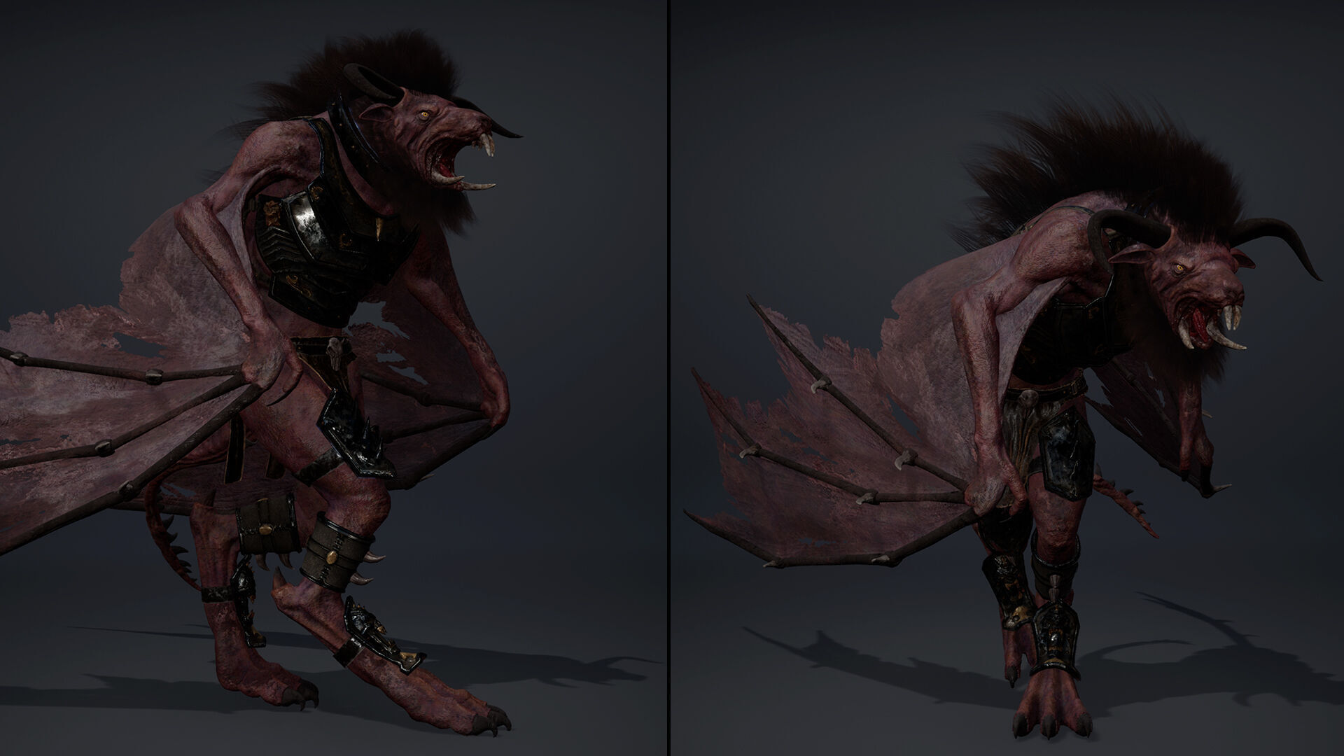 Dread Swordman Wig1 Low-poly 3D model_13