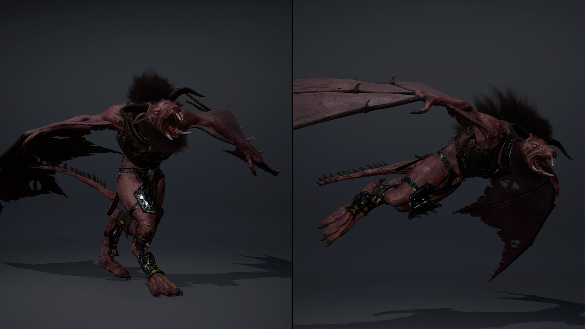 Dread Swordman Wig1 Low-poly 3D model_12