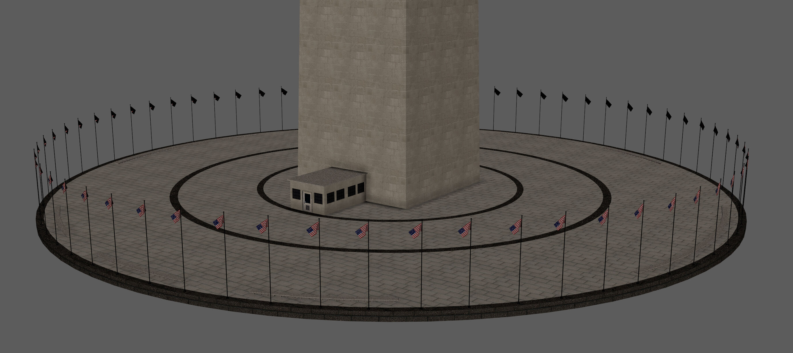 Washington Monument 3D model_6