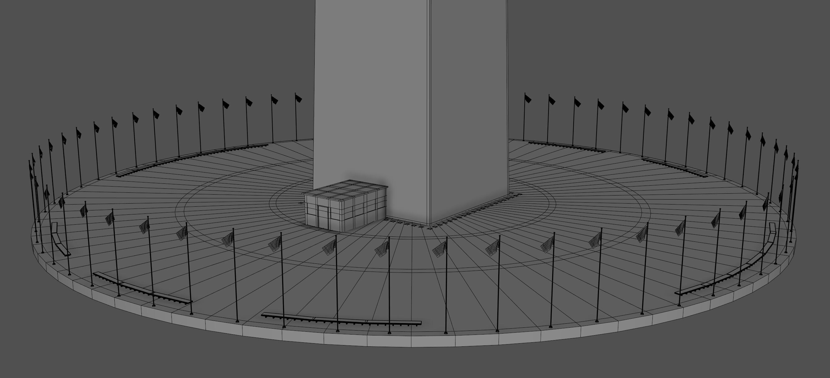 Washington Monument 3D model_8