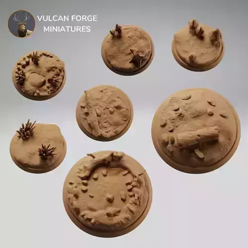 Swamp Base set for dnd Unsupported 3D print model