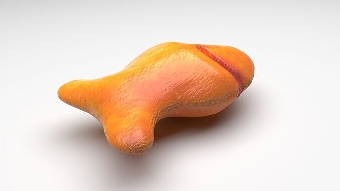 Goldfish Cracker 3D model