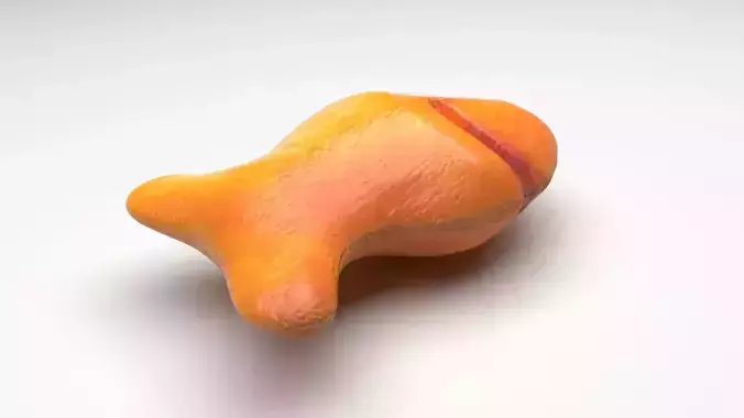 Goldfish Cracker 3D model
