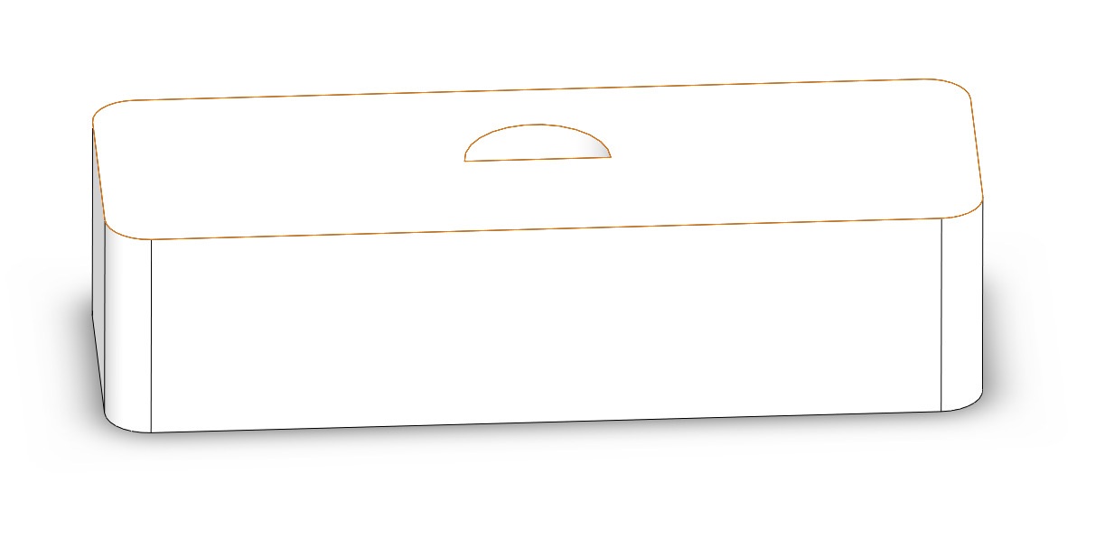 Universal Cable Clip USB HDMI 3D Printable 5mm 3D print model_2