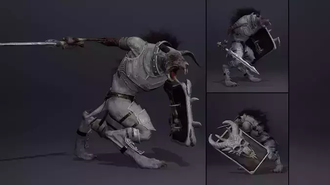 Dread Swordman Damaged