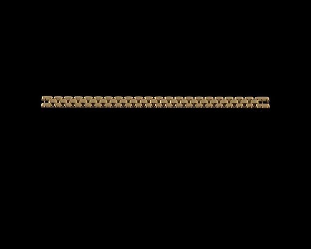 Royal Link Bracelet 3d print model 3D print model