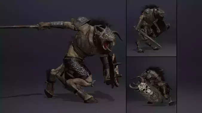 Dread Swordman Arm2 Brutal