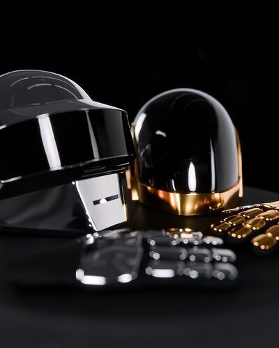 Robot Helmets 3D Model Free low-poly 3D model